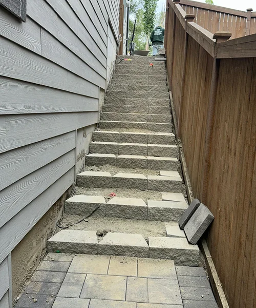Step installation and Patios & Paver in Kirkland 